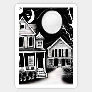 HALLOWEEN HOUSE Sticker